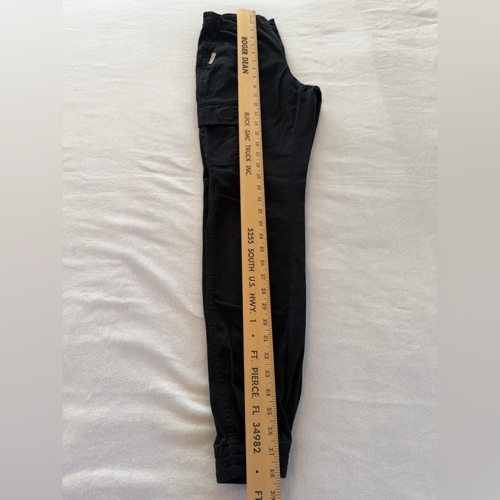 Fivestar General Low Rise Balloon Cargo Pants XS | Y2K Streetwear Black - Picture 10 of 10